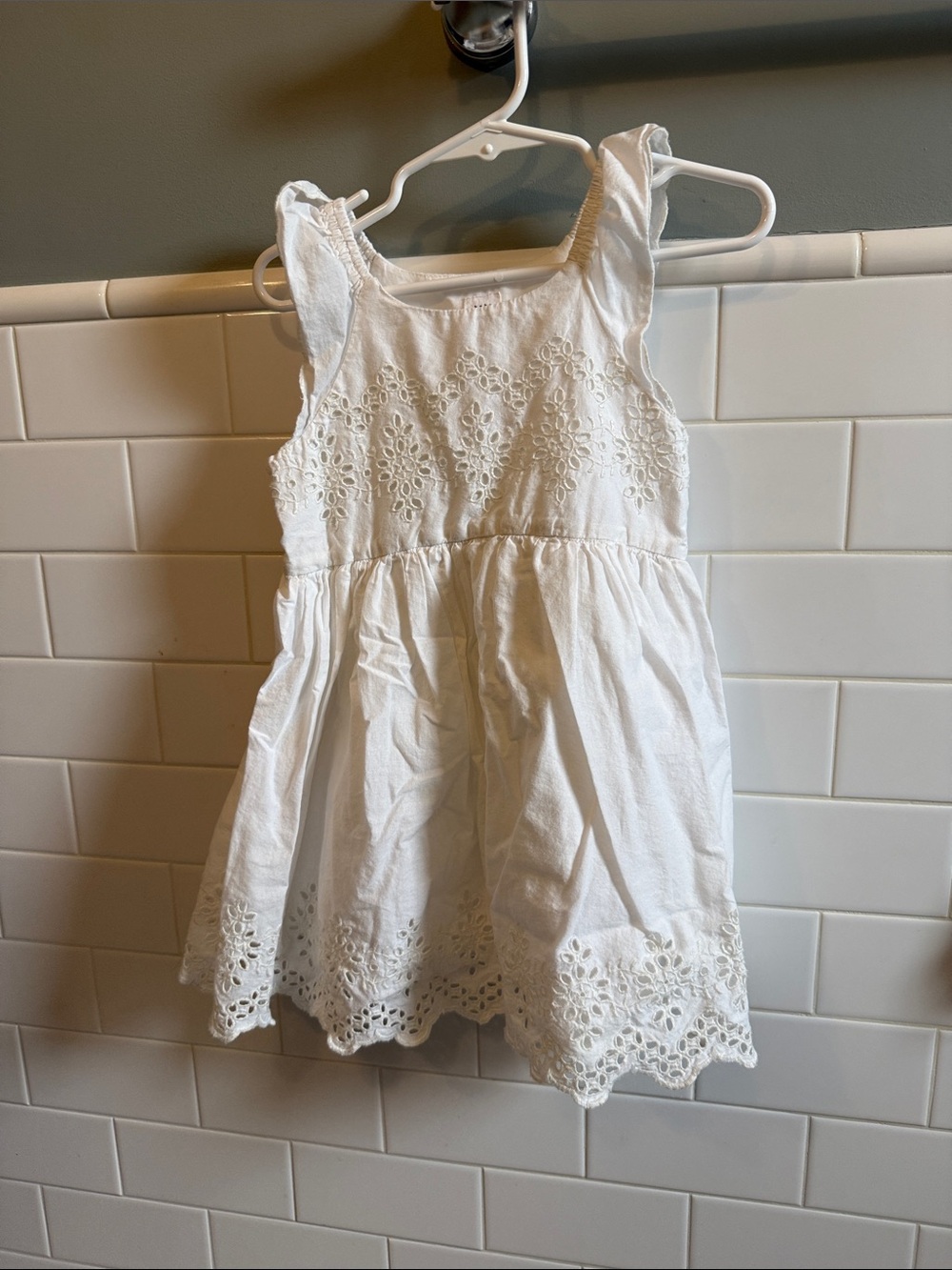 GAP White Eyelet Sundress for Girls